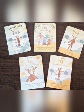 Slumberkins Yak Lot (4) Board Books Oriard Christensen Social Emotional Intel
